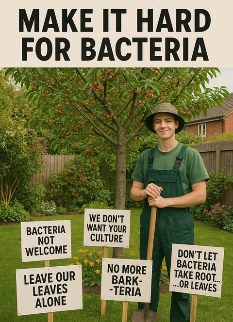 Bacterial canker (Pseudomonas syringae)